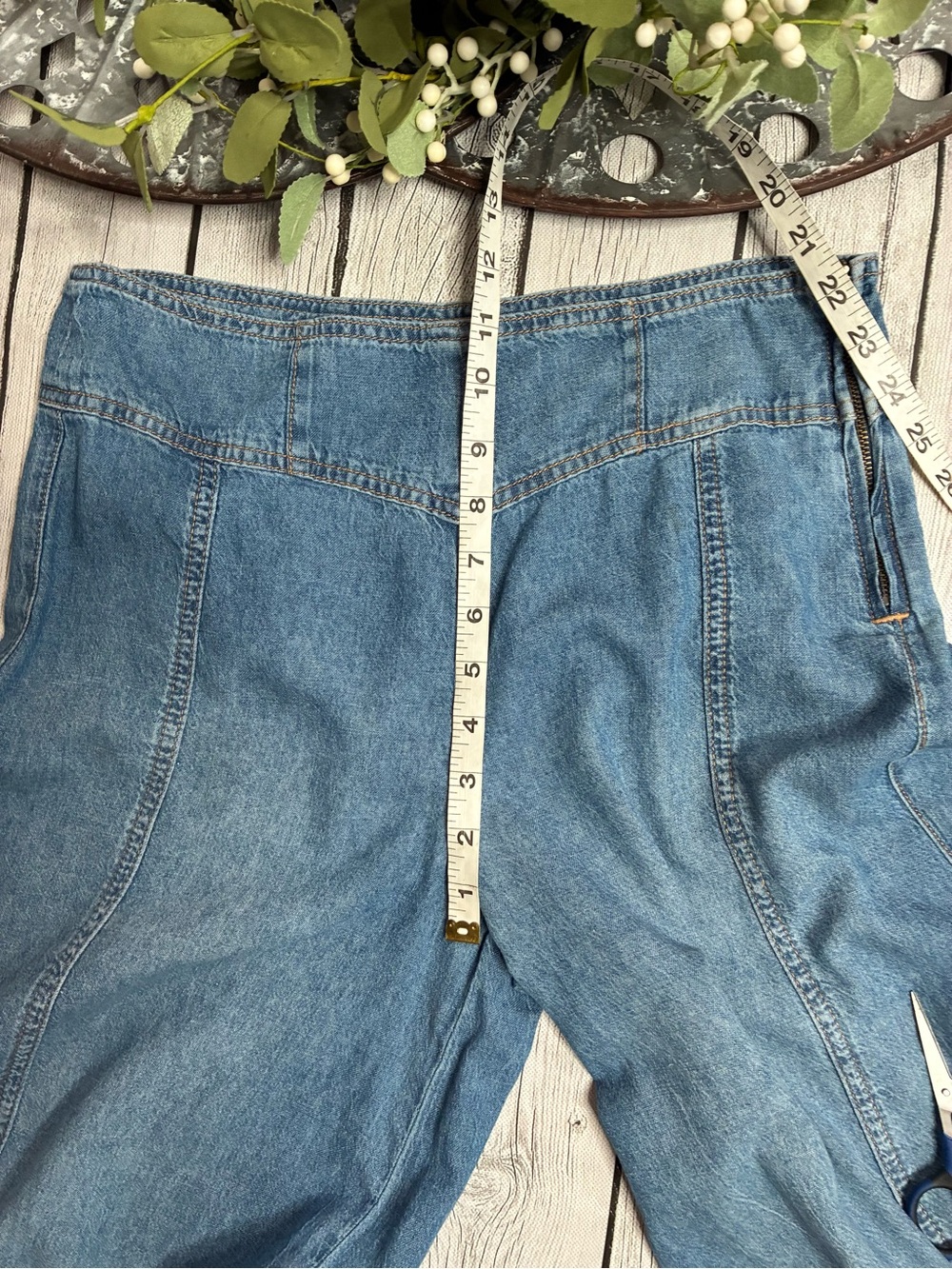 FREE PEOPLE /We the Free Juniper Wide Leg Jeans - Picture 12 of 16